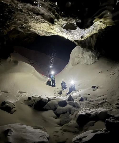 Svalbard Ice Cave 2025